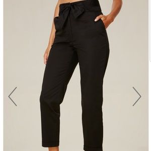High waist crop pant